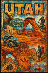 Utah Adventure Poster