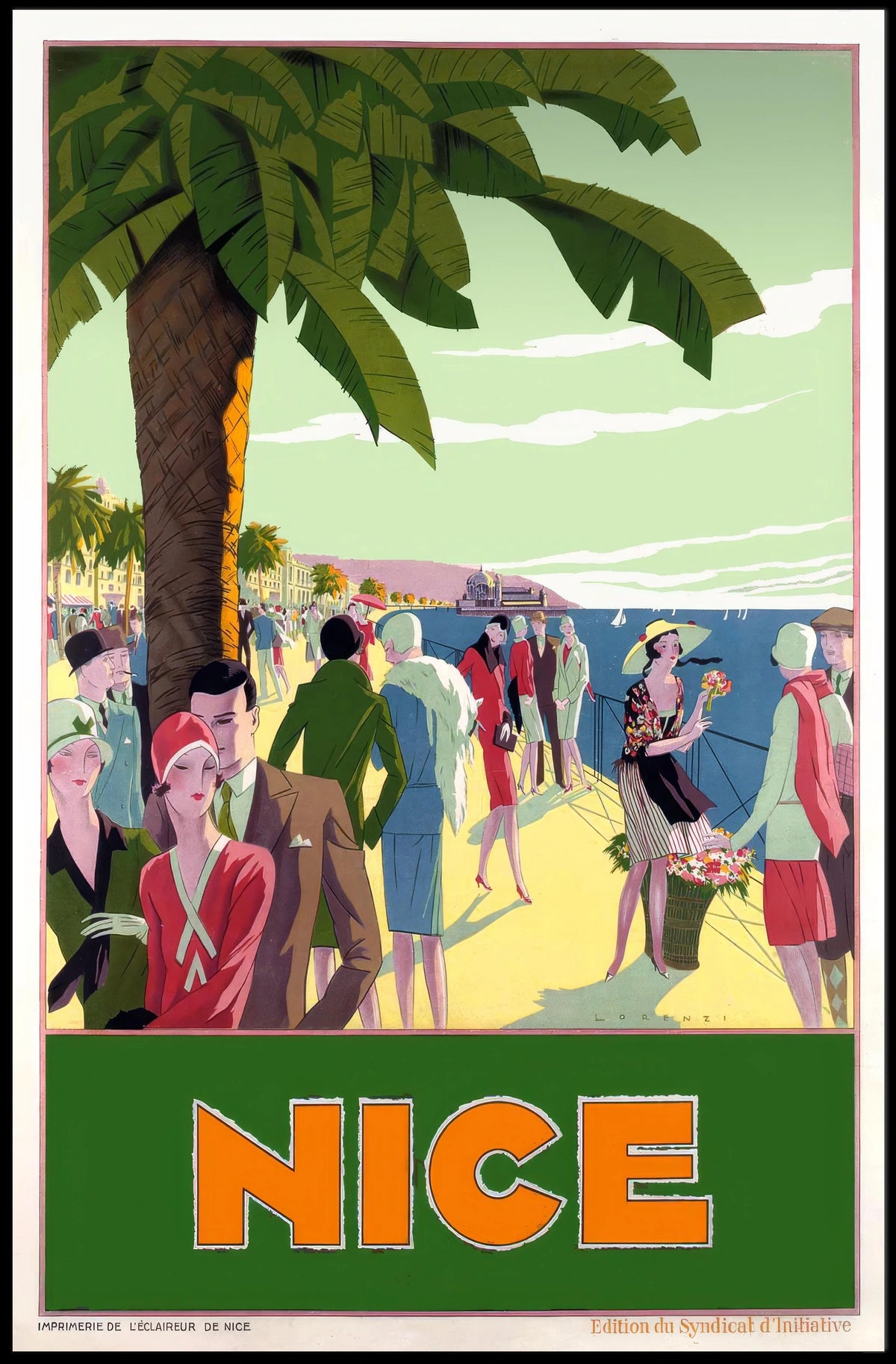 Nice Vintage Travel Vintage Poster