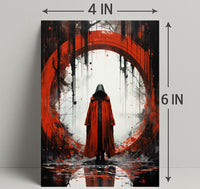 The Enigmatic Figure Poster