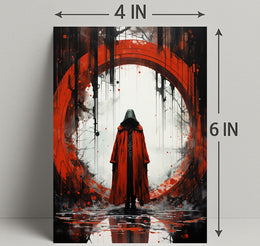 The Enigmatic Figure Poster