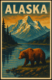 Majestic Alaska Poster