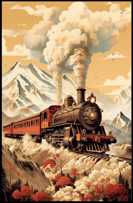 Journey Through the Mountains Poster