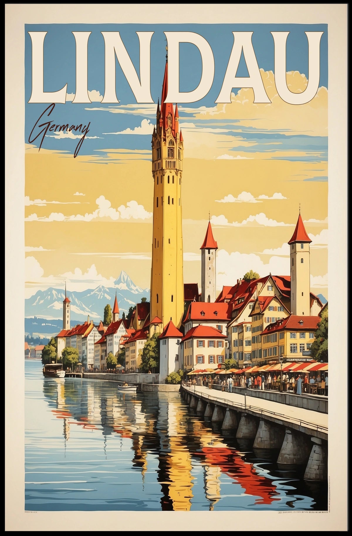 Lindau, Germany Poster