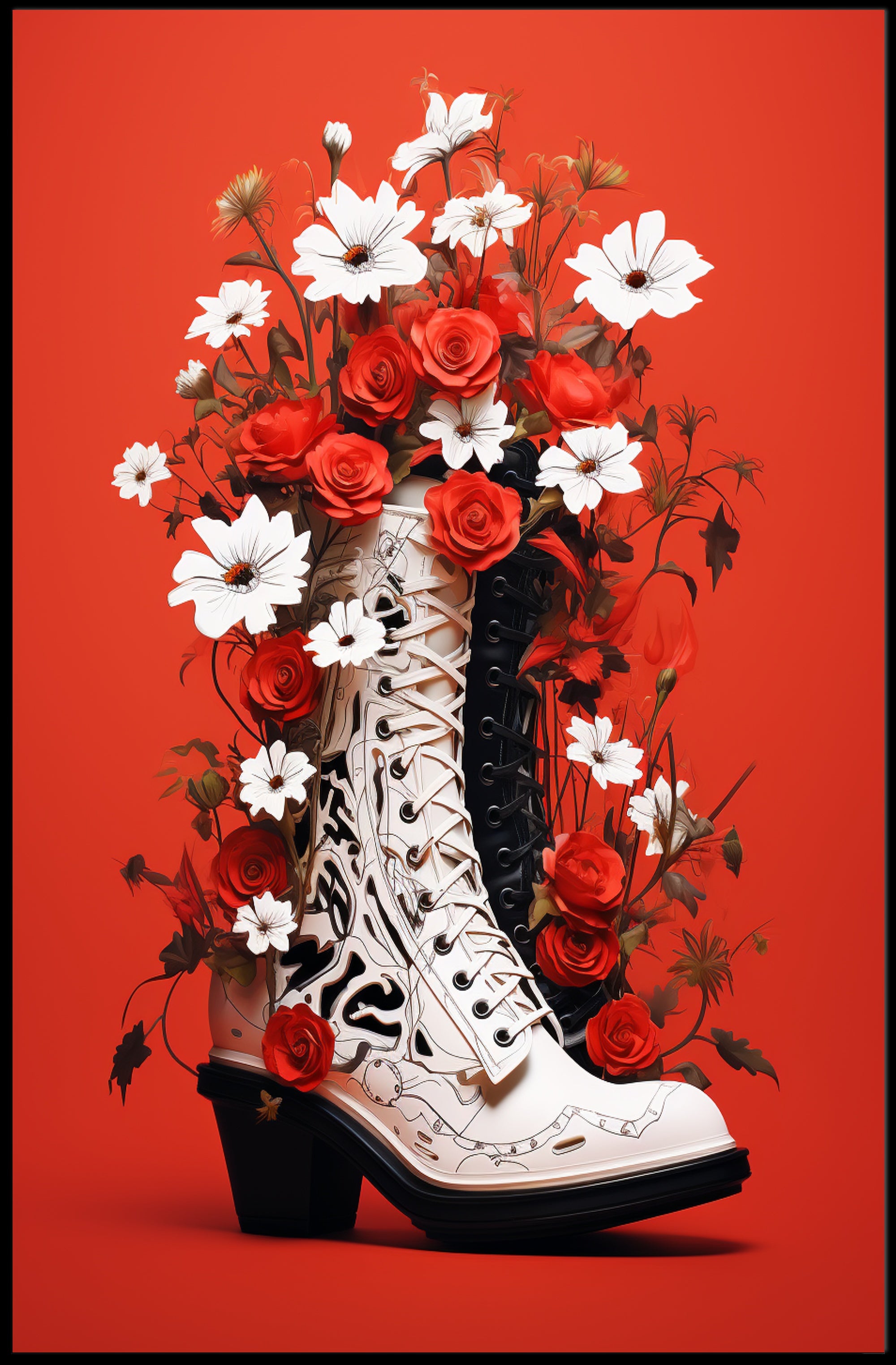 Floral Elegance Poster