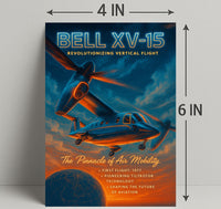 Bell XV-15 Revolutionizing Vertical Flight Poster PosterGoat
