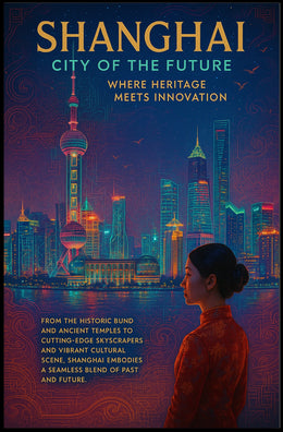 Shanghai City Of The Future Poster