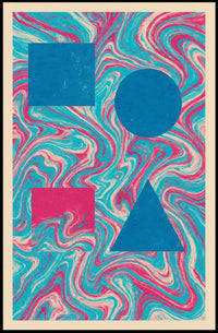 Geometric Abstraction Abstract Poster