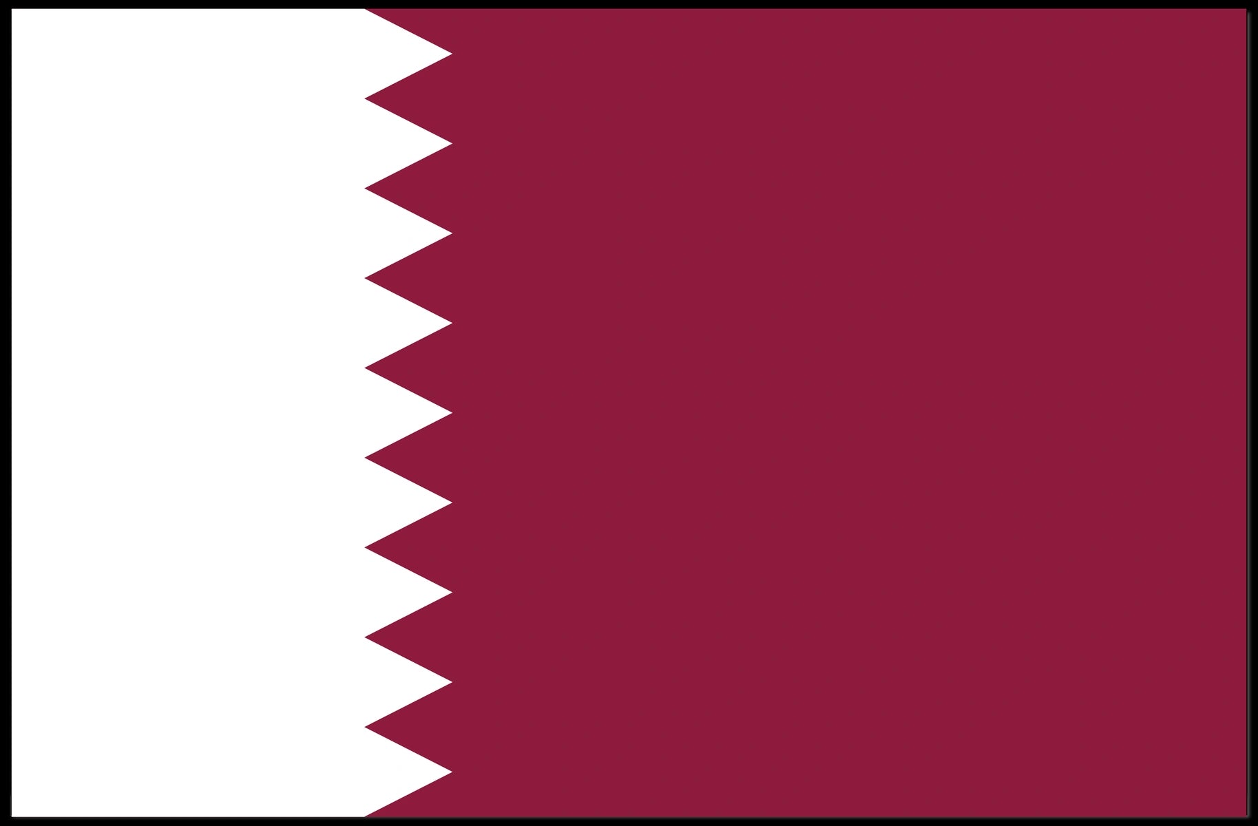 Qatar Flag Poster