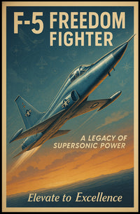 F-5 Freedom Fighter Poster
