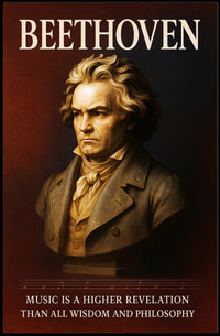 Beethoven - Music as Revelation Poster PosterGoat