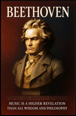 Beethoven - Music as Revelation Poster PosterGoat