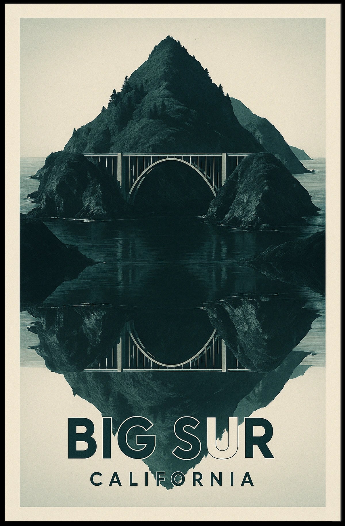 Big Sur California Poster