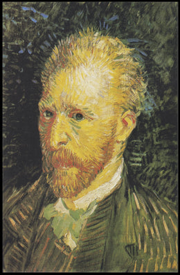 Vibrant Self-Portrait Poster