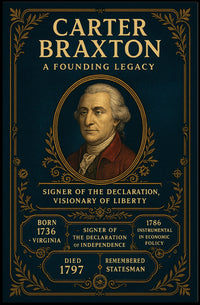 Carter Braxton A Founding Legacy Poster