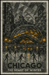 Chicago The Heart of Winter Poster