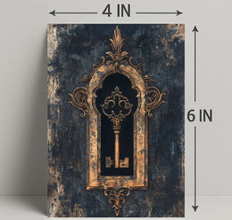 The Ornate Key Poster