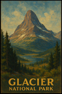 Glacier National Park Poster