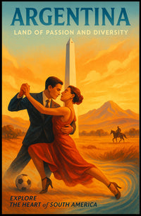 Argentina Tango Dance Passion Cultural or Heritage Poster