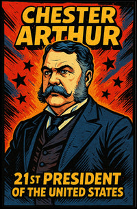 Chester Arthur 21st President Poster Wall Art Decor