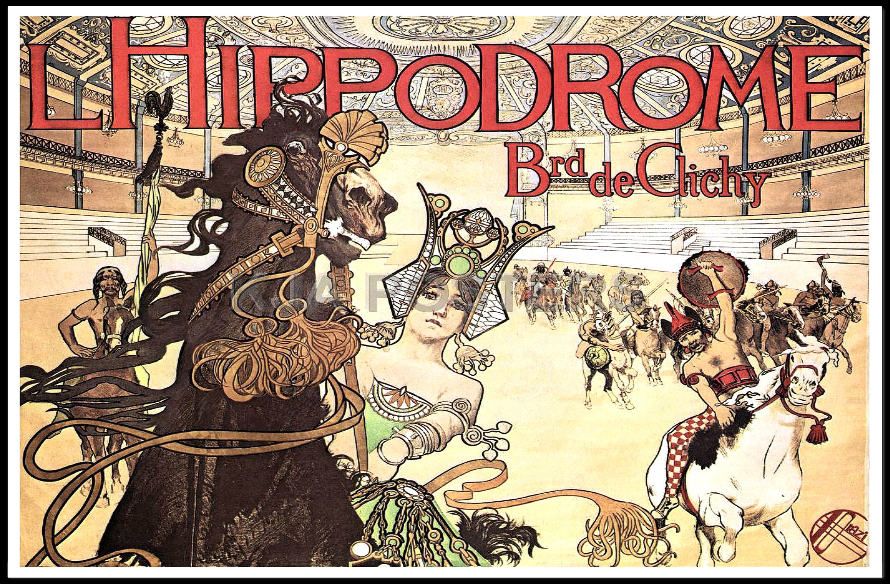 L'Hippodrome – Brd de Clichy Poster