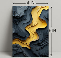 Flowing Layers Poster PosterGoat