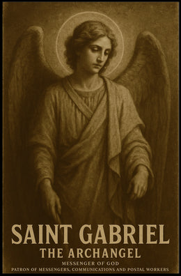 Saint Gabriel The Archangel Poster