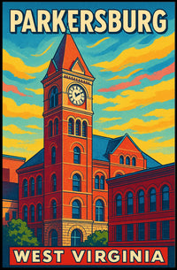 Parkersburg, West Virginia Poster