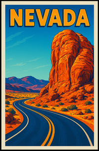Road To Nevada Poster