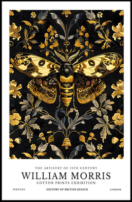 The Artistry of 19th Century Textiles Cultural Poster