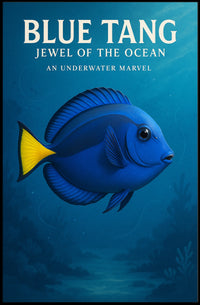 Blue Tang Jewel Of The Ocean Poster