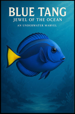 Blue Tang Jewel Of The Ocean Poster
