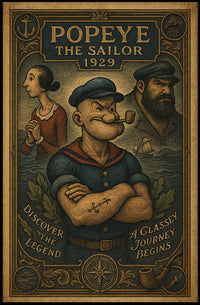 Popeye 1929 Art Poster POP-157