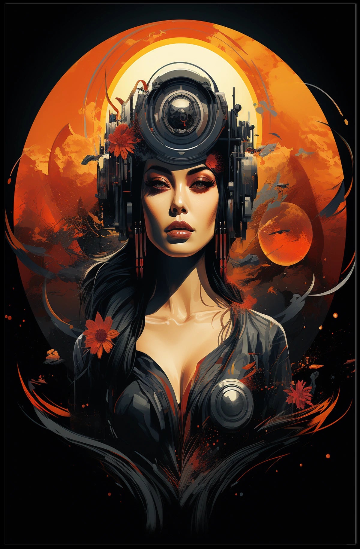 Futuristic Visionary Poster