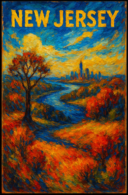 New Jersey Landscape Poster