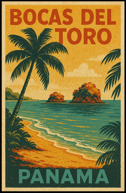 Bocas del Toro Panama Poster