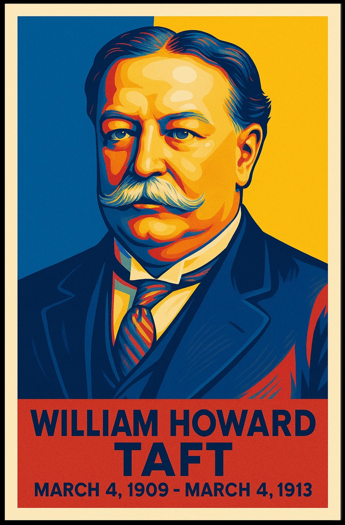 William Howard Taft Poster