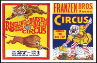 Classic Circus Posters Poster