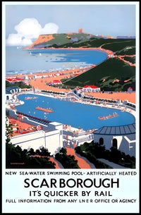 Scarborough Seaside Promotion Poster