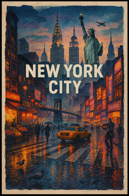 New York City Vibes Poster