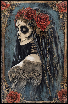 La Catrina Elegance Poster