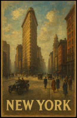 New York Cityscape Poster
