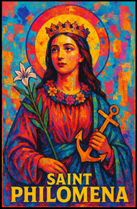 Saint Philomena Poster