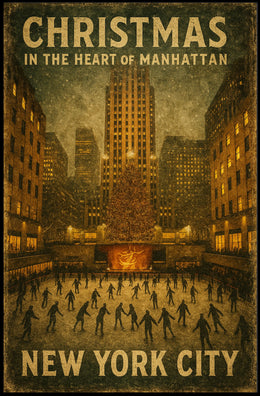 Christmas In The Heart Of Manhattan Poster