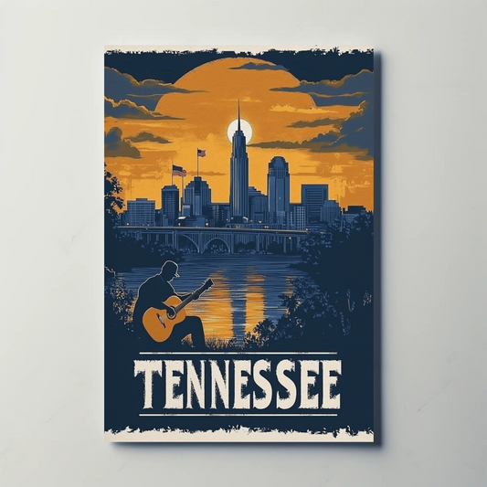 Tennessee Vintage Poster