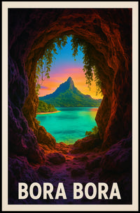 Bora Bora Paradise Poster
