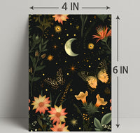 Enchanted Nighttime Scene Fantasy or Mythology Poster
