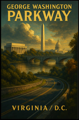 George Washington Parkway Poster