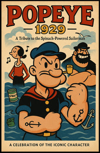 Popeye 1929 Art Poster POP-142