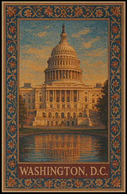 Washington, D.C. Capitol Building Poster