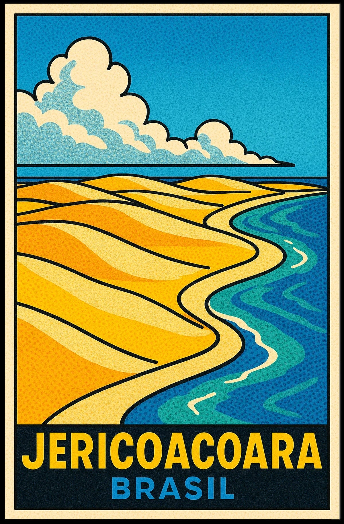 Jericoacoara Brazil Poster